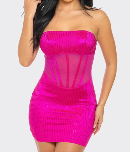 Hot Pink Dress