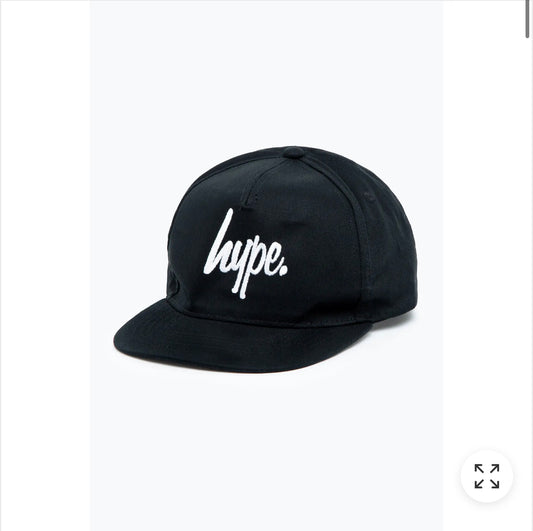 HYPE Unisex Black script kids SnapBack