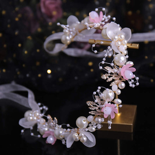 Flower Rhinestones Crown Children Princess headbands