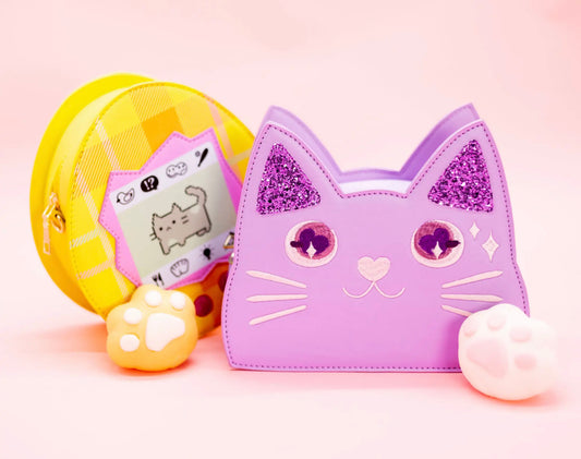 Heart-Eyed Kitty Handbag kids and women