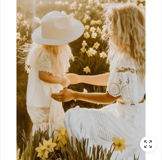 Stunning Maxi Dress - White/Vanilla Cream