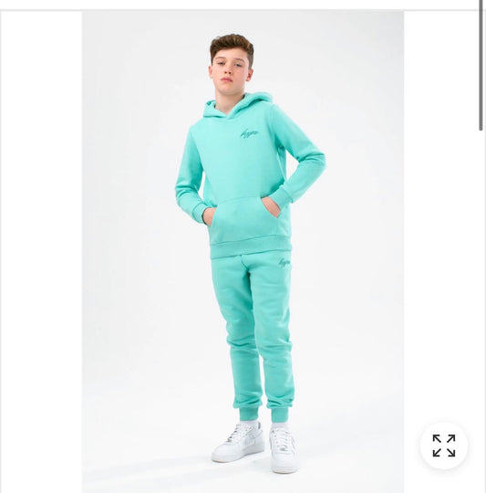 Hype Mint Kids Overhead Hoodie & Joggers Set