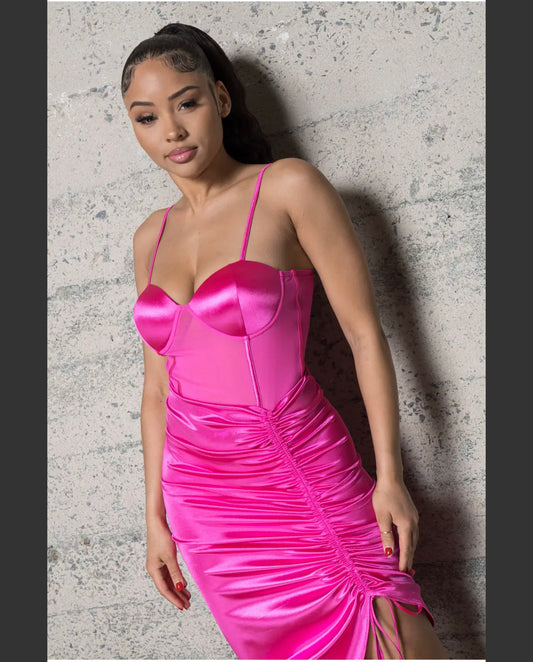 Women Satin Dress