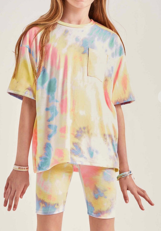 Girls Tie Dye Summer Set