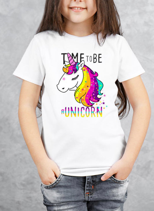 Kids Unicorn T-  Shirt