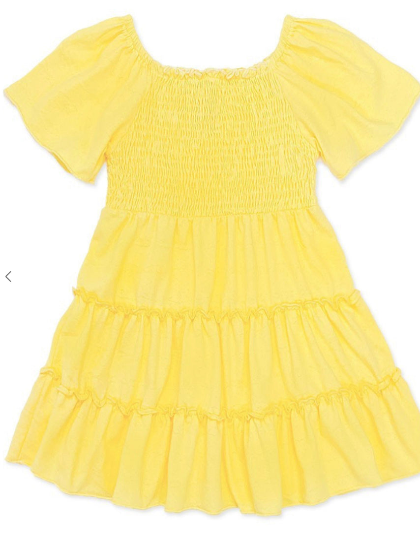 Big Kids Yellow Dress - Yellow