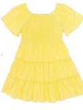 Big Kids Yellow Dress - Yellow