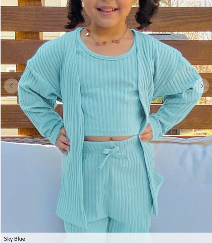 Kids 3p Sets - sky blue – Star Star Shop