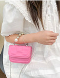 Mini Pearl Crossbody bag - Pink