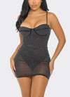 Stud Mini Dress