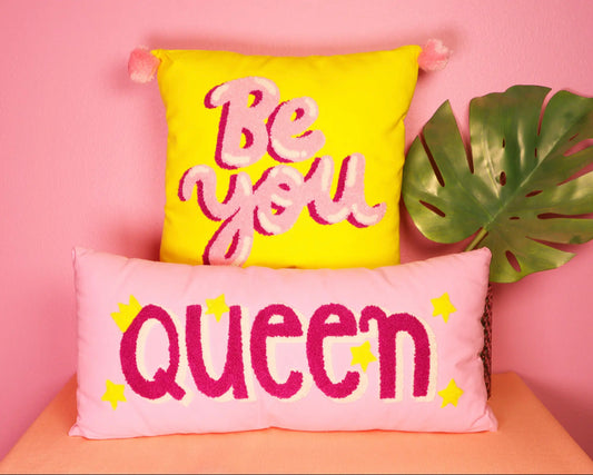 Square Hook Pillow - Be You