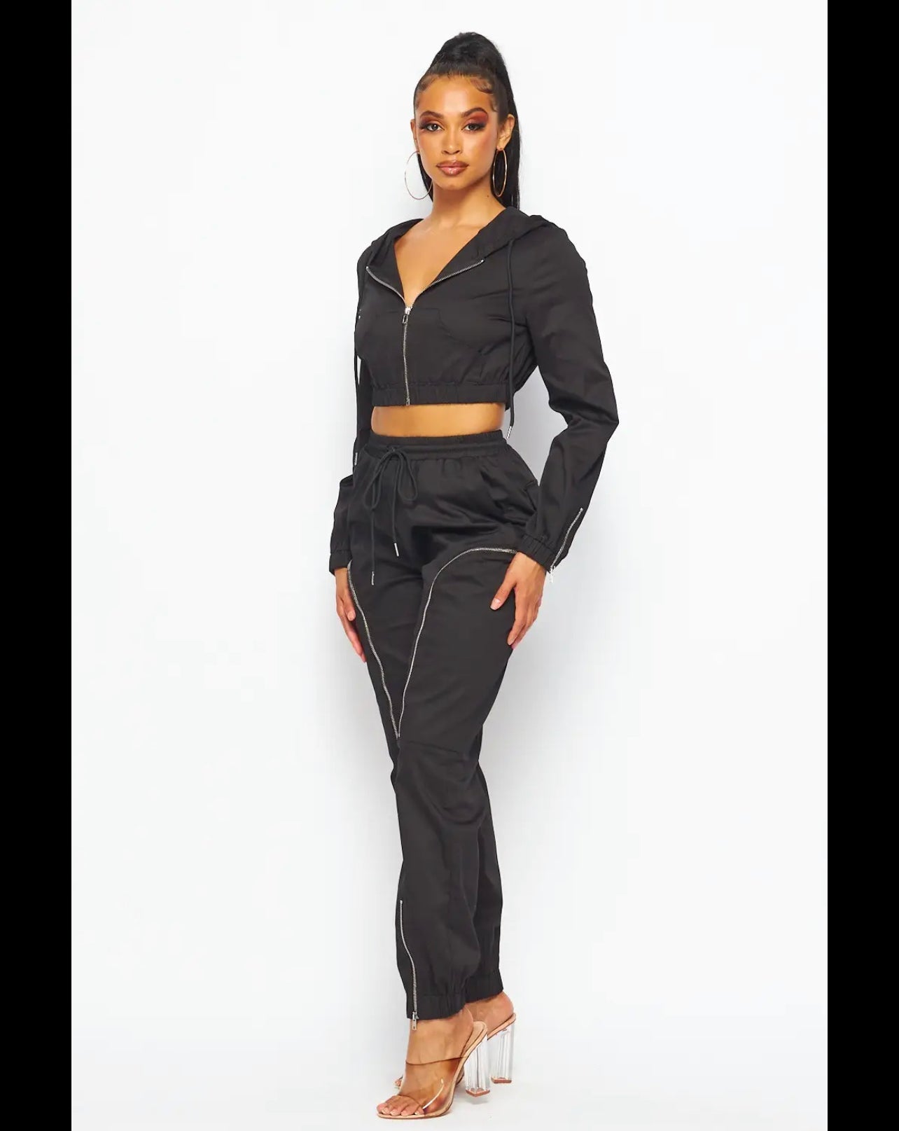 Women’s Athletic Two Piece Jogger Pant Set