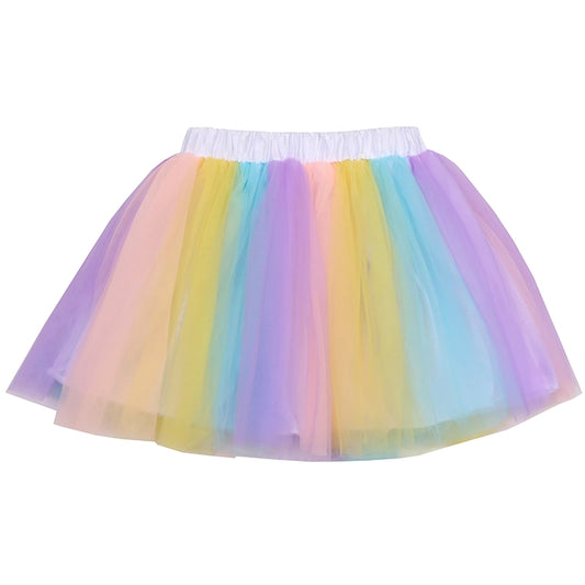 Pastel Rainbow Tutu Skirt. Birthday